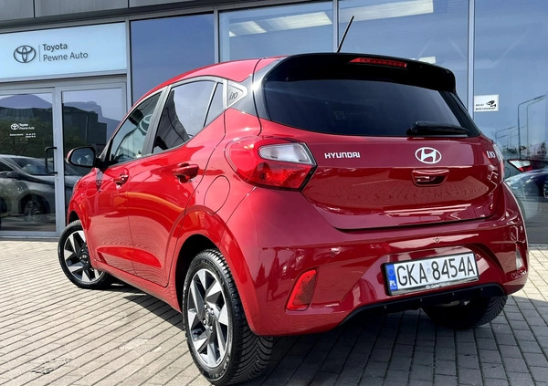 Hyundai i10 cena 69900 przebieg: 5643, rok produkcji 2023 z Sejny małe 352